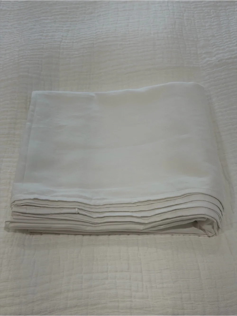 Charter Club White Cotton Flat Sheet - Classic White